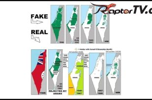 Fake mapa Izrael Ti, co Vám ukazují takovéhle mapy Vám toho spoustu neřekli...