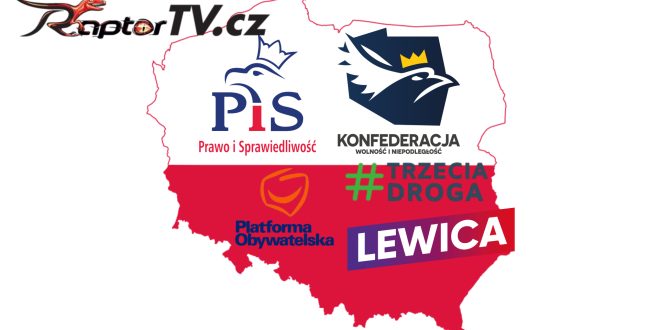 Polské volby vyhrálo potřetí za sebou Právo & spravedlnost - vládnout chce europrogresivní slepenec Tož, 7 640 854 hlasů, získala vládní strana PiS...