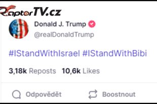 TRUMP podpořil premiéra Izraele Bibi Netanjahua Exprezident Donald Trump podpořil Izrael a osobně premiéra Netanjahua na své sociální síti Truth...