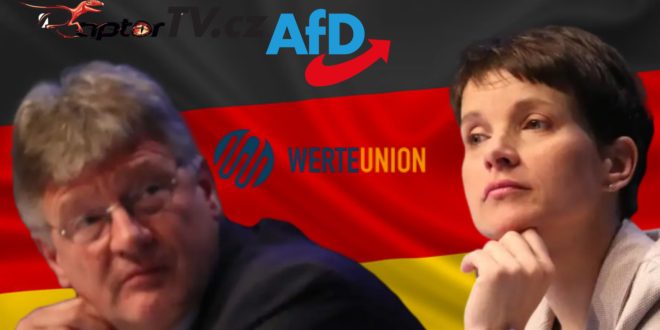 Bývalí předsedové AfD Frauke Petry & Jörg Meuthen podporují vznik nové strany WerteUnion Tož, jde o to, aby měla AfD koaličního partnera na úrovni komunální, zemské, spolkové...