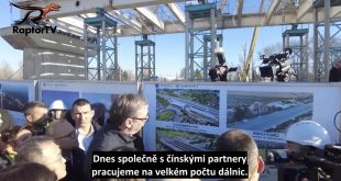Video o spolupráci Srbska s Čínou na stavbě dálnic a železnice.