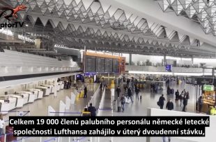 Video o stávce v Lufthanse