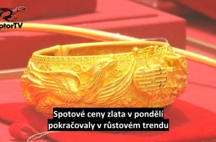 Cena zlata stoupá a stoupá