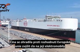 Cla EU na elektromobily z Číny.