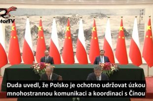 Čína a polsko posilují vzájemné vztahy
