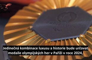 Legendární francouzský designér vyrobil olympijské medaile z částí Eiffelovy věže